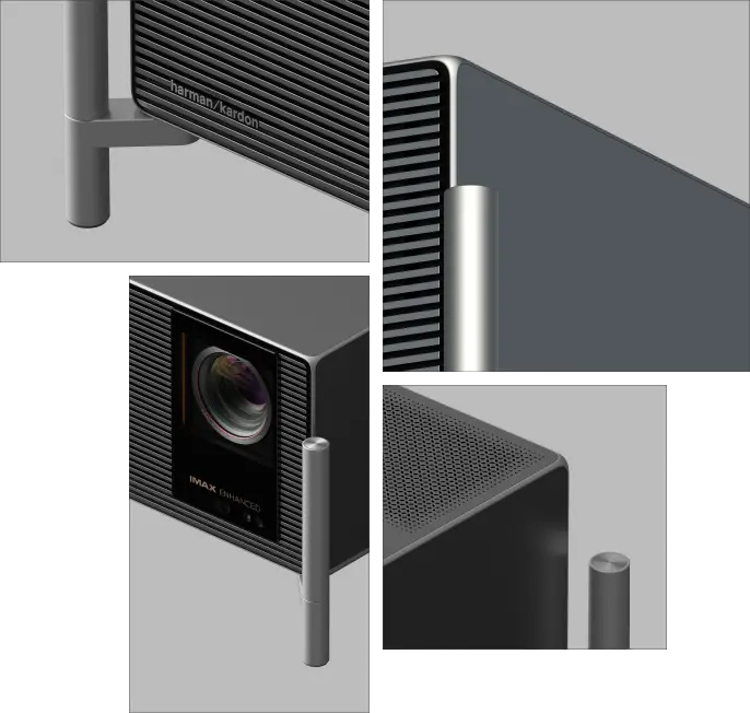 XGIMI TITAN Noir Max Review: Black Levels, Brightness, and Screen-Base