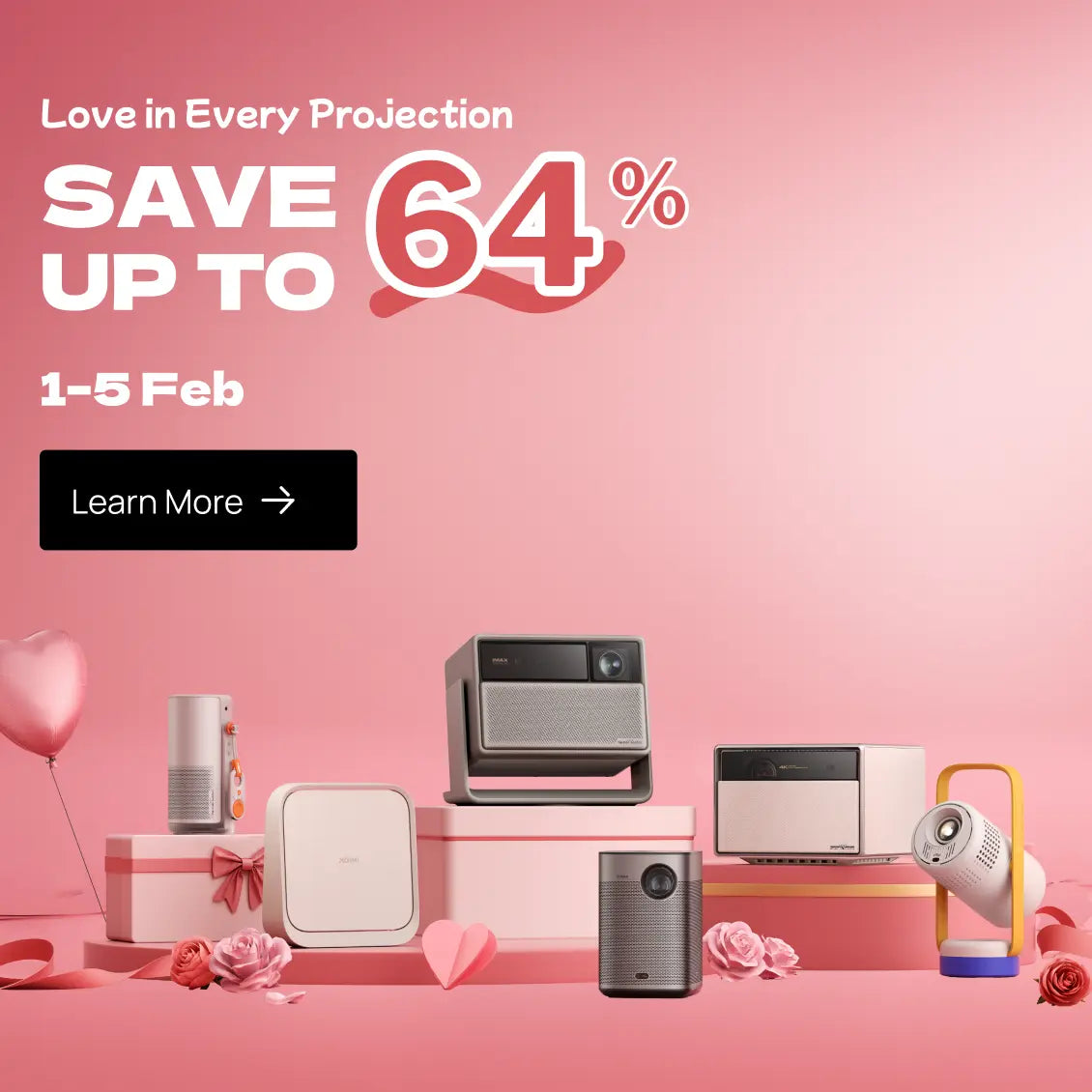 Smart Movie Projector: Valentine’s Day Gift Idea for Cinephiles and Tech Lovers