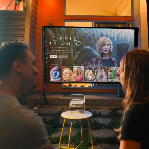 Mini Projector for Camping Under £500: Enjoy Movies in Your Trip