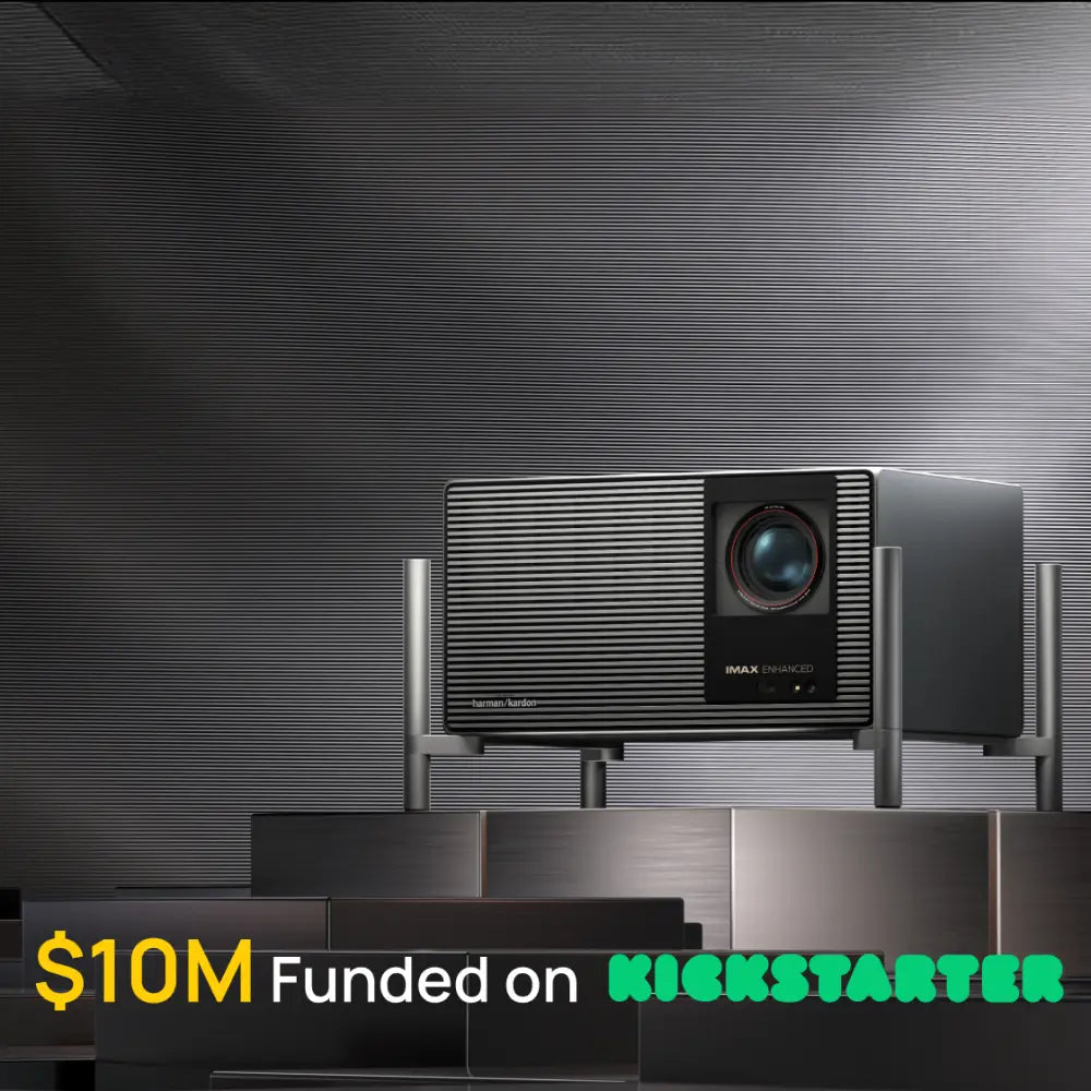 XGIMI TITAN Noir Series 4K Projectors Hits $10 Million Kickstarter Funding Milestone