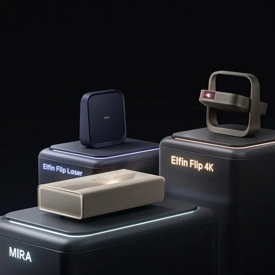 Three XGIMI 2026 New Projectors Launched: Elfin Flip 4K, Elfin Flip Laser, and MIRA