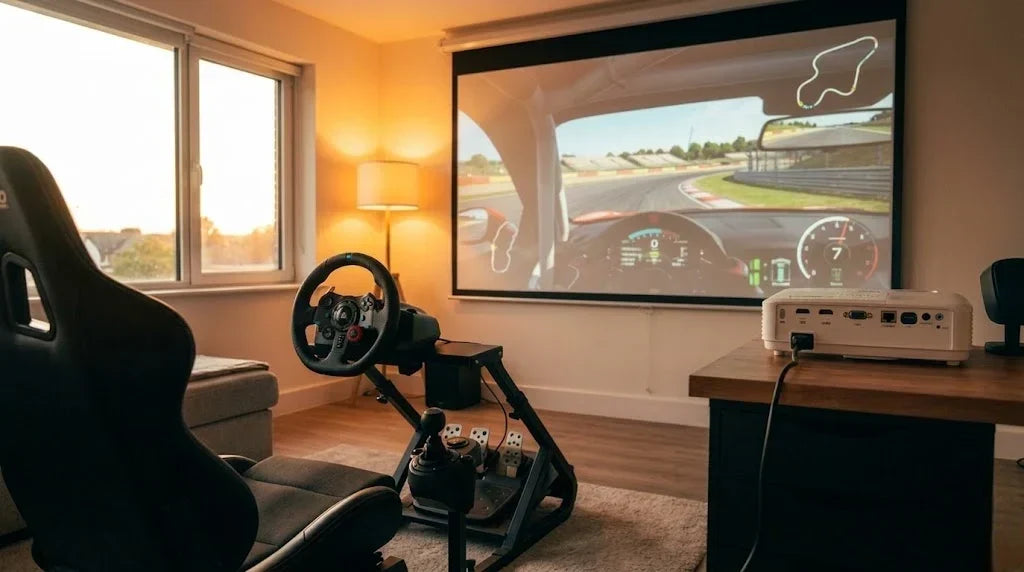 Ultrawide Gaming Monitor vs. 4K Projector: Which Is Better for Sim Racing?