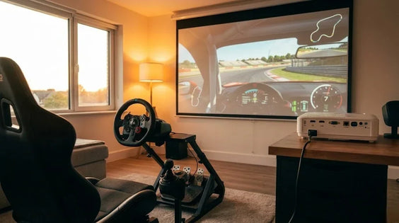 Ultrawide Gaming Monitor vs. 4K Projector: Which Is Better for Sim Racing?