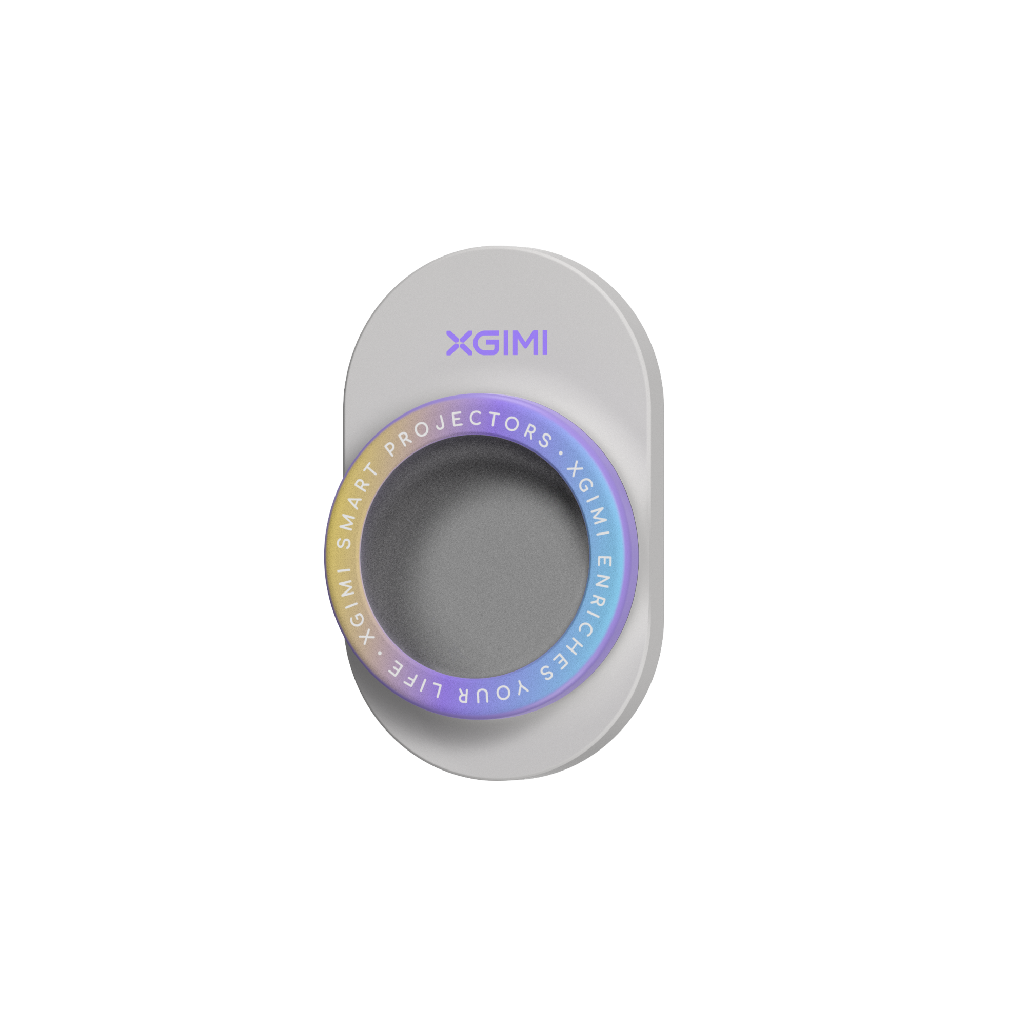 There is a 2-in-1 floor stand, customized for XGIMI MoGo 4 Series projectors, for both mounting and power charging. (Sold Separately)