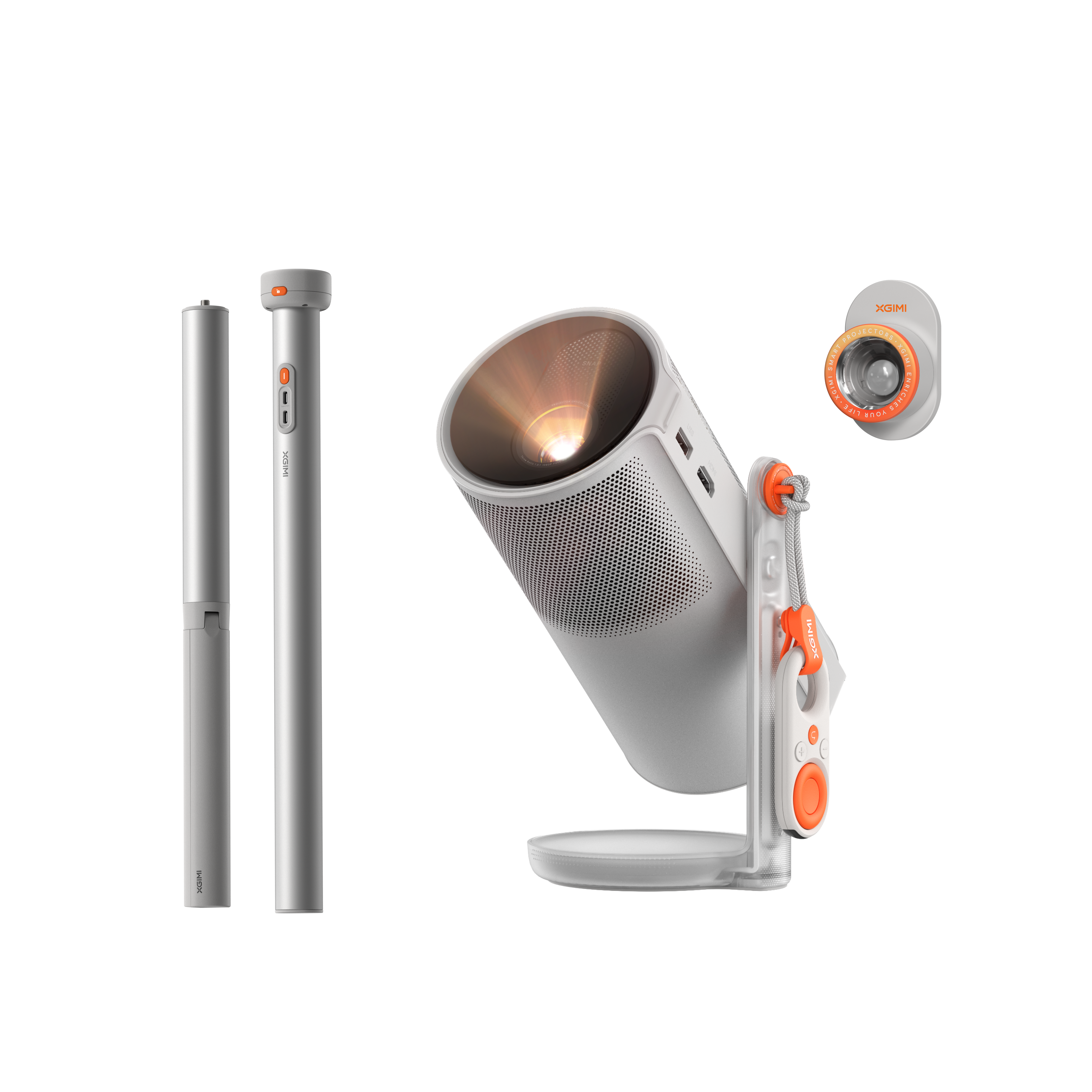 XGIMI MoGo 4 + PowerBase Stand Bundle