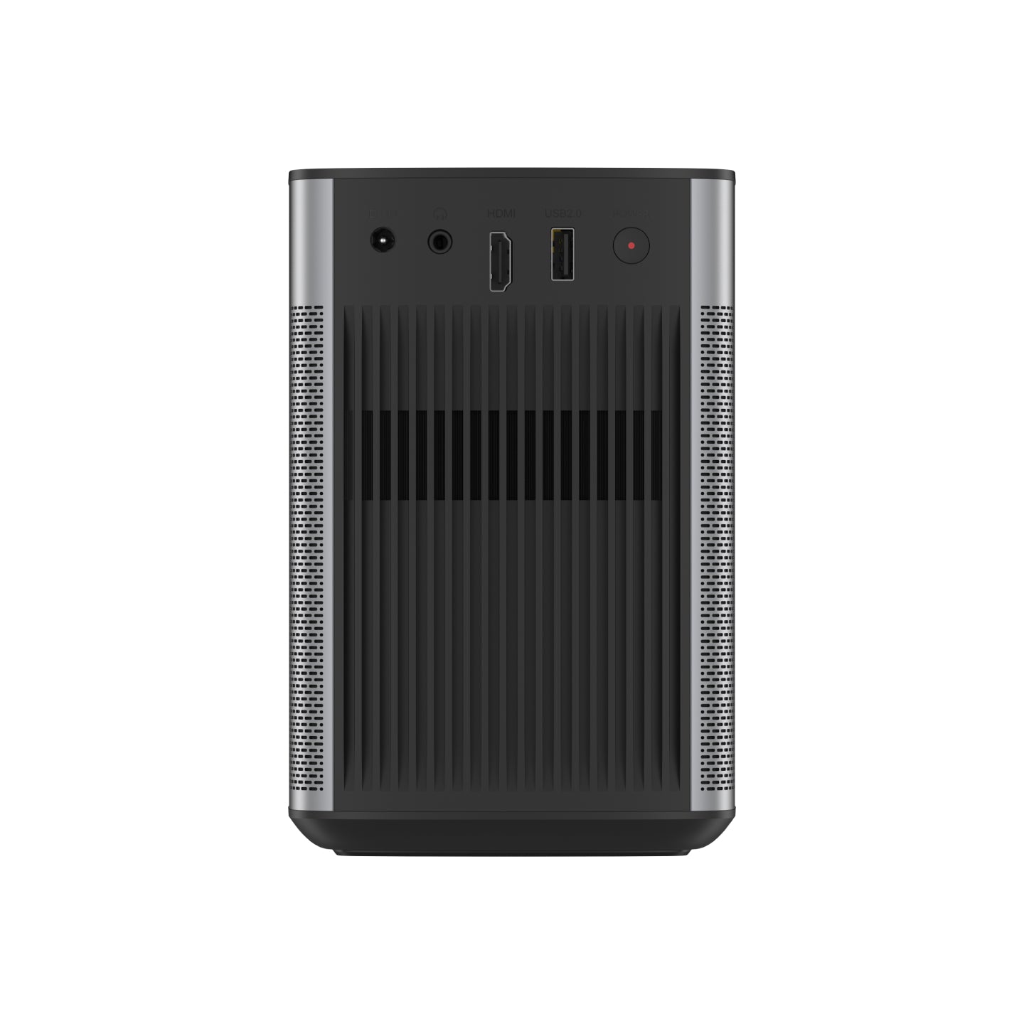 XGIMI Halo+ (New) portable FHD 1080P LED projector has three connections: DC*1, HDMI*1, USB*1.