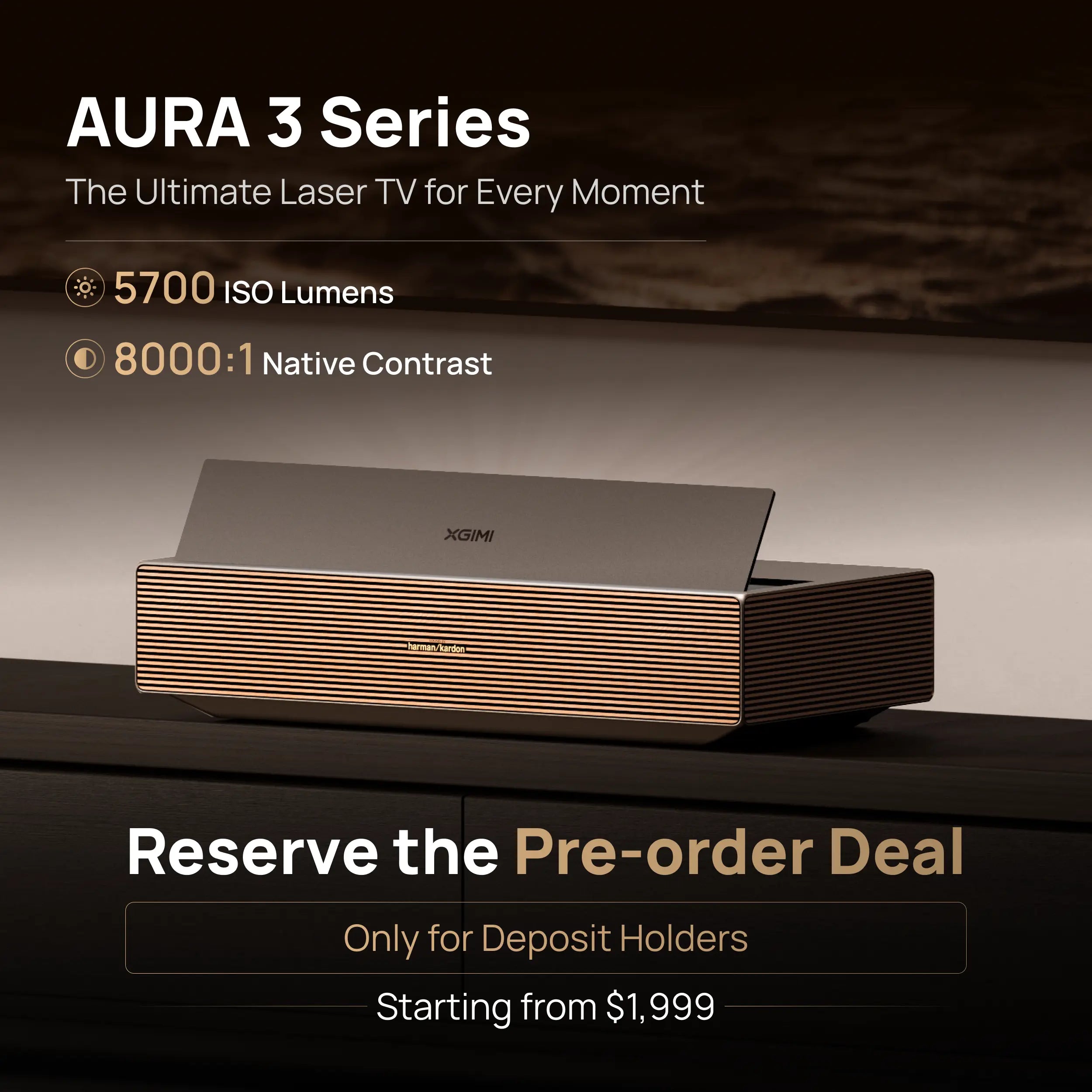 AURA 3 Series Deposit Reservation