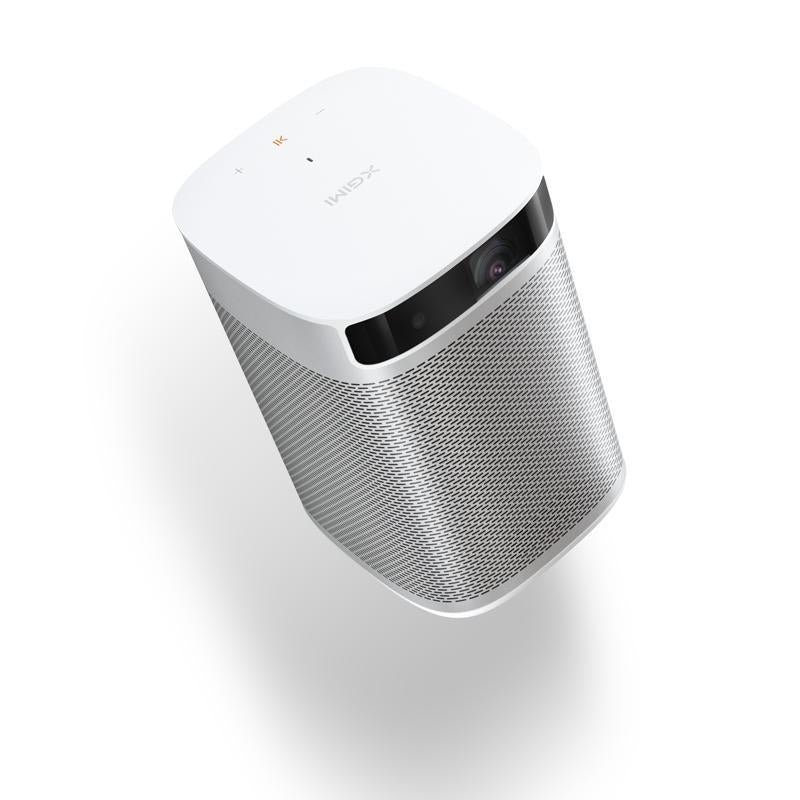 MoGo Pro - 1080p pico projector - silver - lateral side